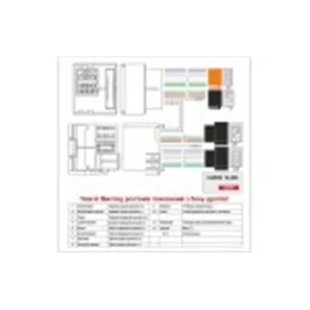 Cavo adattatore autoradio ISO-F per Citroen, Peugeot 